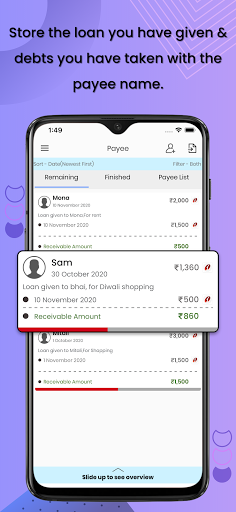 Pick n Store - Money Manager