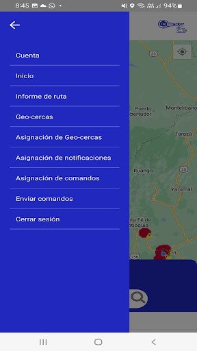 TM Tracker Screen 2