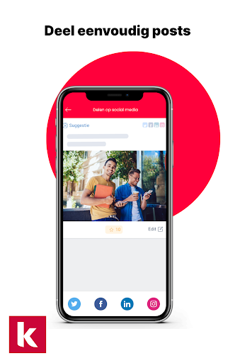 Koersgenoten app Screen 2