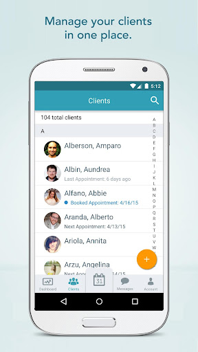 MyTime Scheduler for Merchants Screen 2