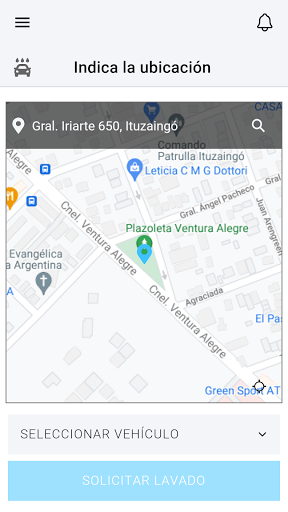 Android application Washer screenshort