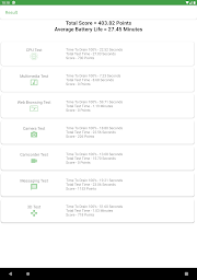 Battery Health Benchmark Tests