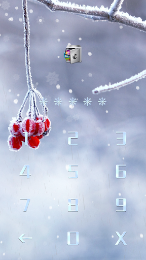 AppLock Live Theme Winter Screen 2