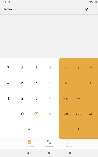 Screenshot of Electra