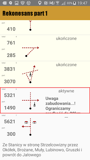RB Reader - Roadbook navigator Screen 2