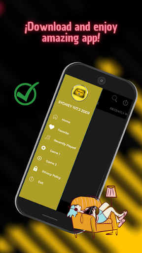 Android application Radio 2ser 107.3 Sydney AU screenshort
