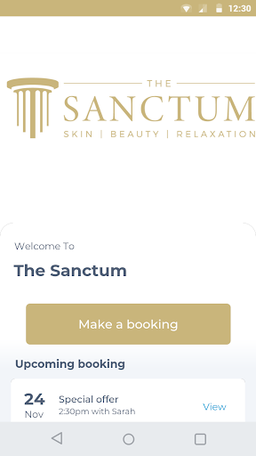 Android application The Sanctum screenshort