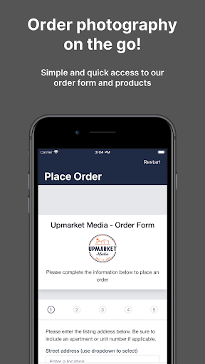 Android application Upmarket Media screenshort