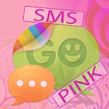 Cute Pink Theme for GO SMS icon