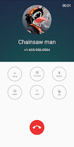 Chainsaw Man Fake Call