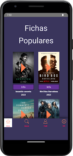Android application Donde Ver (Playmax Client) screenshort
