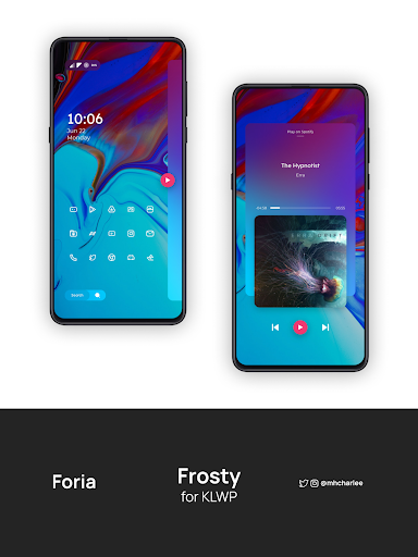 Frosty for KLWP Screen 2