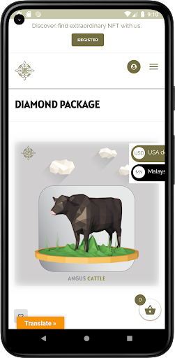 Farming Via NFT Screen 2