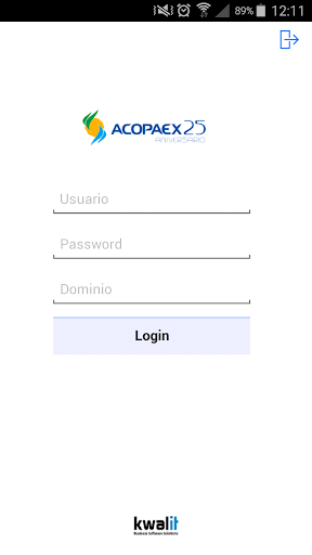 Android application Acopaex Tratamientos screenshort