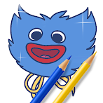 Huggy Wuggy - Coloring Book