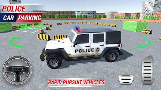 Police Prado Car Parking Drive  screenshots 10