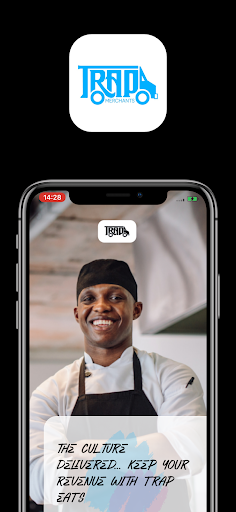 Android application Trap Eats - Business screenshort