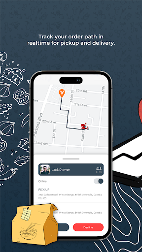 FeedUp Server - Deliver & Earn Screen 3
