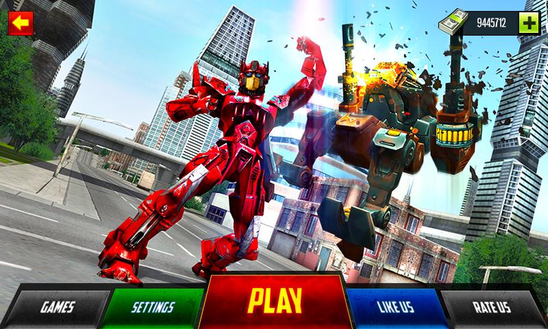 Rakasa Robot Hero City Battle 1.1 APK + Mod (Unlimited money) untuk android