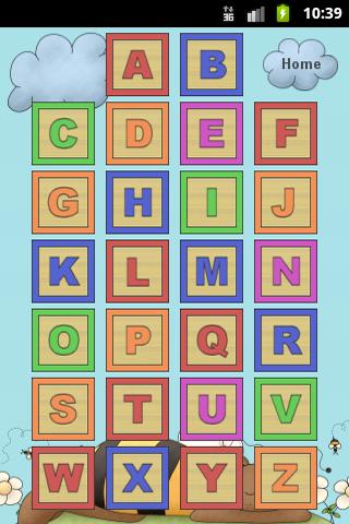Learn Alphabet and Numbers Screen 2