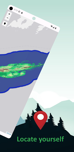 Isle Royale Offline Topo Map Screen 2