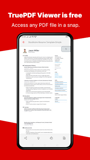 True PDF Reader - Viewer Lite Screen 2