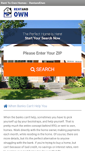 Rent and Own - Rent to own homes app Screenshot