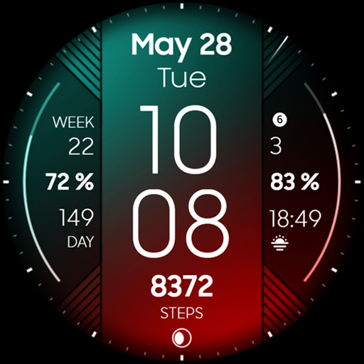 ERGO - digital watch face logo