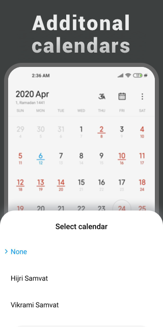 Mi Calendar - 12.6.7 - (Android)