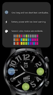 Analog Watch Face CUE136