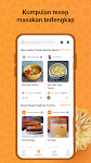 screenshot of Yummy - Aplikasi Resep Masakan