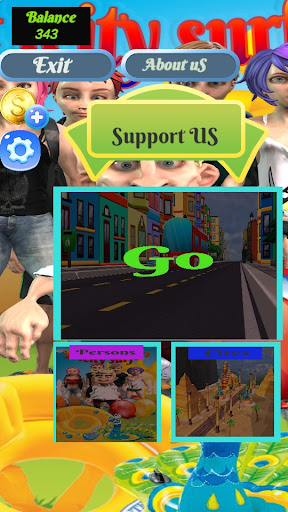 Android application H city surfers 2021 screenshort