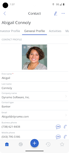 Dynamo Mobile Screen 2
