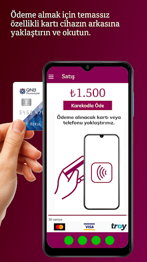 QNB Finansbank CepPOS Screen 3
