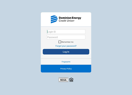 Dominion Energy Credit Union Screen 3