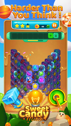 Sweet candy puzzle - Triple match games screenshots 17