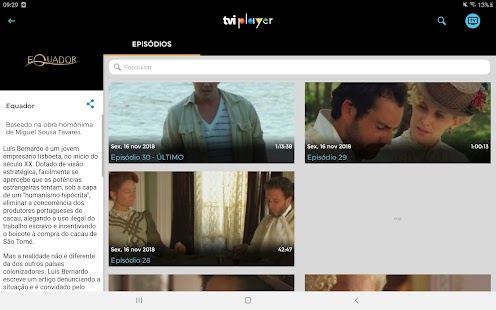 TVI Player Captura de tela