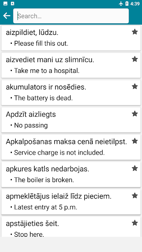 Latvian - English Screen 3