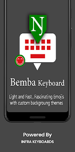 Bemba English Keyboard 2020 : Infra Keyboard 1