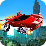 Flying Car Stunts Driver icon