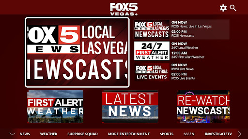 Screenshot of FOX5 Vegas - Las Vegas News