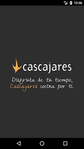 Android application Cascajares screenshort
