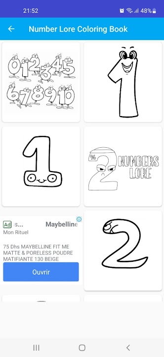 Number Lore Coloring Book APK for Android Download