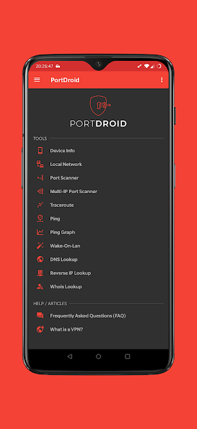 Screenshot 6 PortDroid - Network Analysis Kit & Port Scanner android