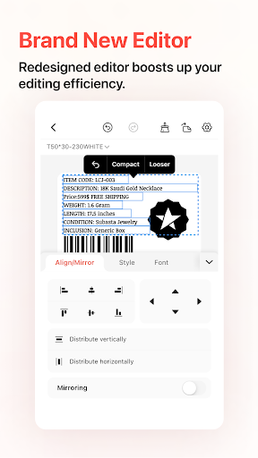 Screenshot of NIIMBOT