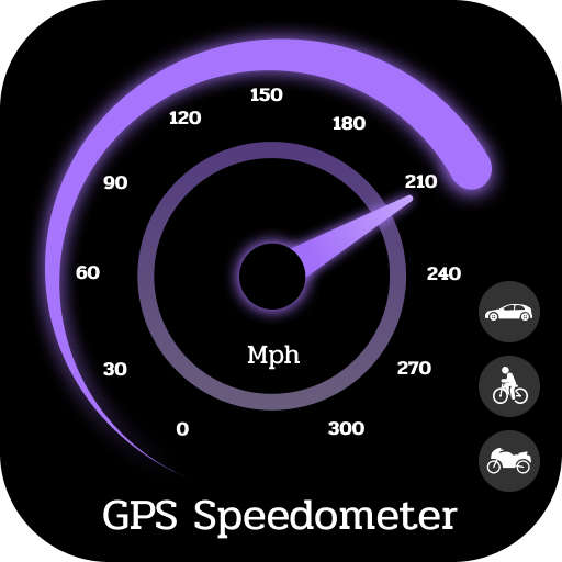 GPS HUD Navigation Speedometer  Icon