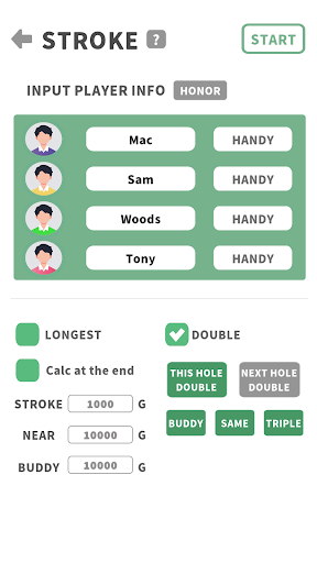 GOLF BATTE MASTER Screen 2