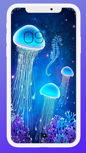 Sea Jellyfish Wallpaper Screen 3