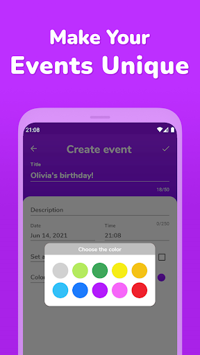 Days Counter: events, dates Screen 3