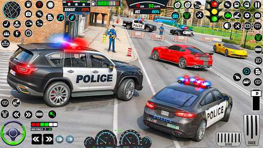 Police Game 3D: Cop Car Chase 3